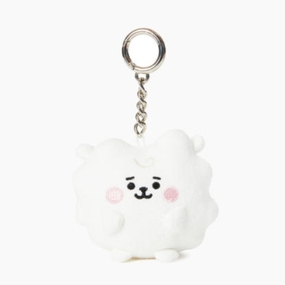 [LINE X BT21] Baby PongPong Suede Bagcharm 7cm - K-STAR