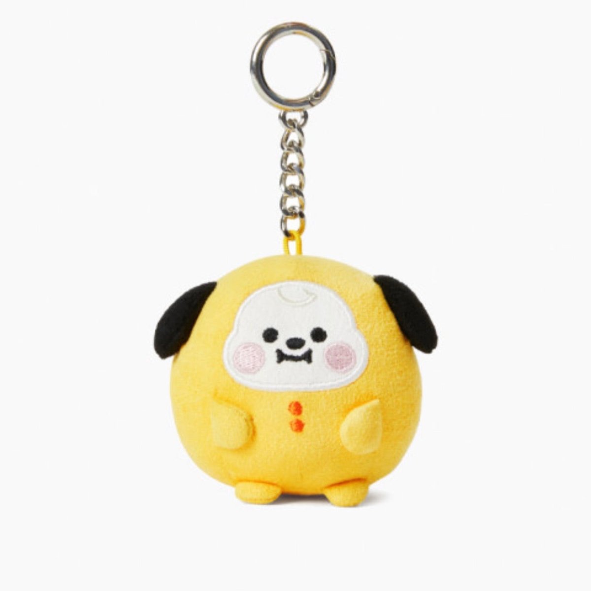 [LINE X BT21] Baby PongPong Suede Bagcharm 7cm - K-STAR
