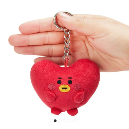[LINE X BT21] Baby PongPong Suede Bagcharm 7cm - K-STAR