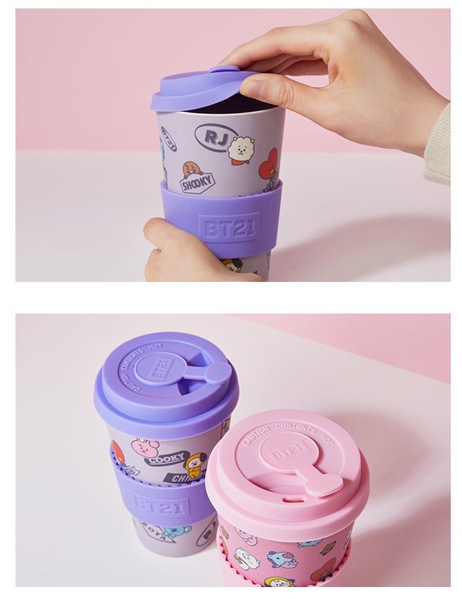[LINE X BT21] Baby Reusable Tumbler 400ml - K-STAR