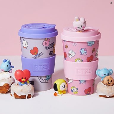 [LINE X BT21] Baby Reusable Tumbler 400ml - K-STAR