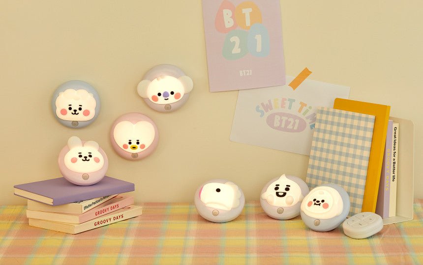 [LINE X BT21] Baby Sensor Mood Lamp (Free Shipping) - K-STAR