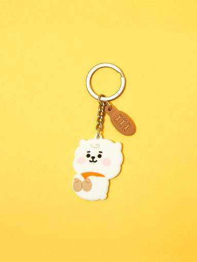 [LINE X BT21] Baby Silicone Keyring - K-STAR