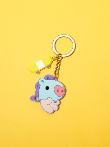 [LINE X BT21] Baby Silicone Keyring - K-STAR