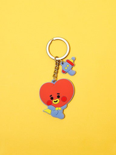 [LINE X BT21] Baby Silicone Keyring - K-STAR