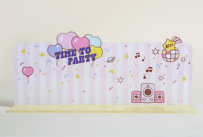 [LINE X BT21] BT21 Acrylic Stand Calendar Group Party Ver. - K-STAR