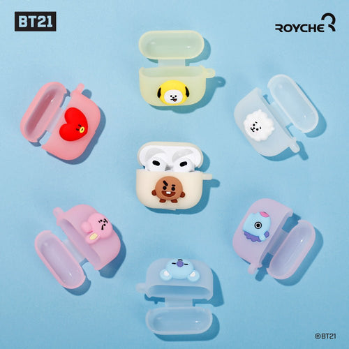 [LINE X BT21] BT21 AirPods3 Jelly Case - K-STAR