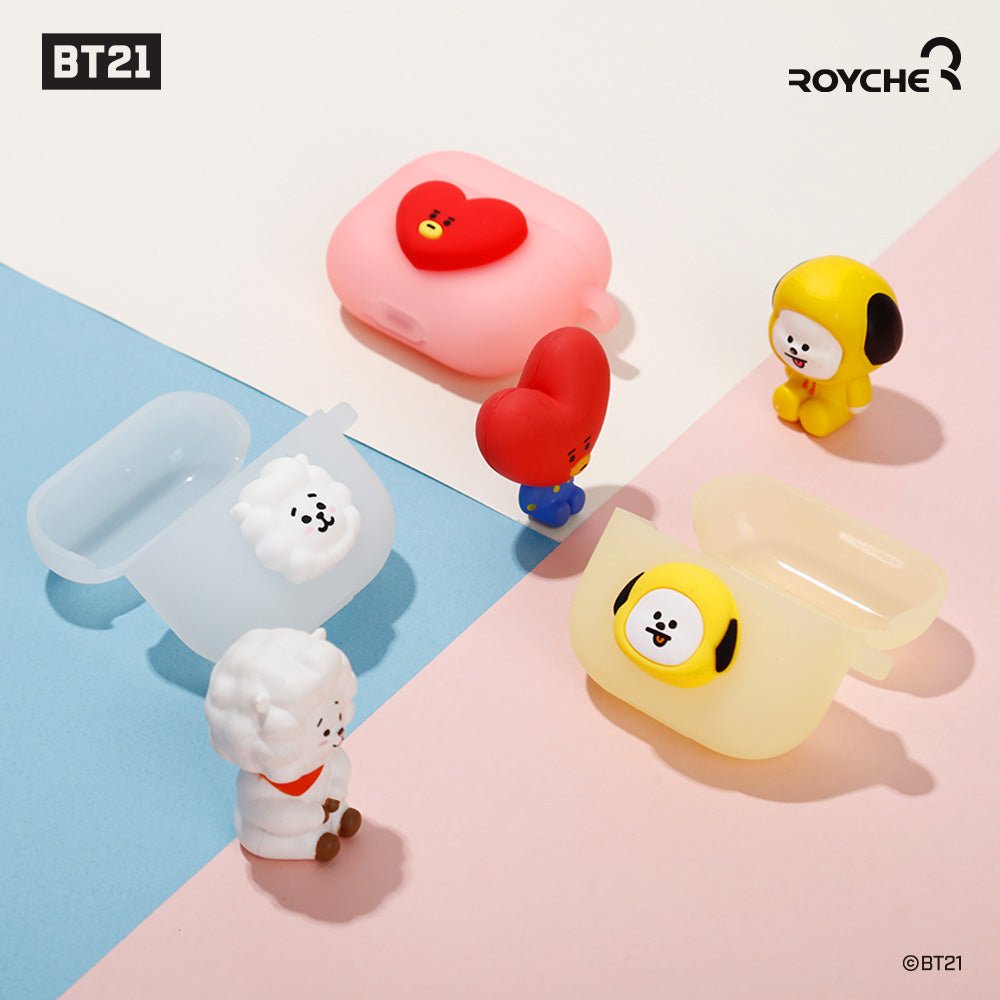 [LINE X BT21] BT21 AirPods3 Jelly Case - K-STAR