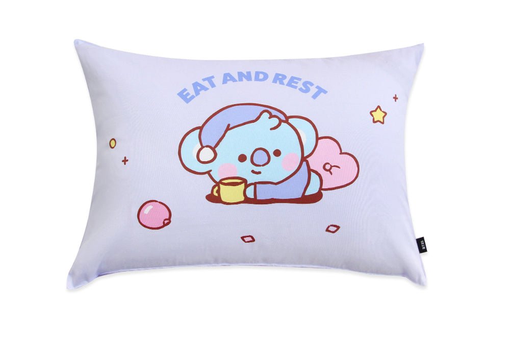 [LINE X BT21] BT21 Baby Big Pillow Party Version 50cm x 70cm - K-STAR