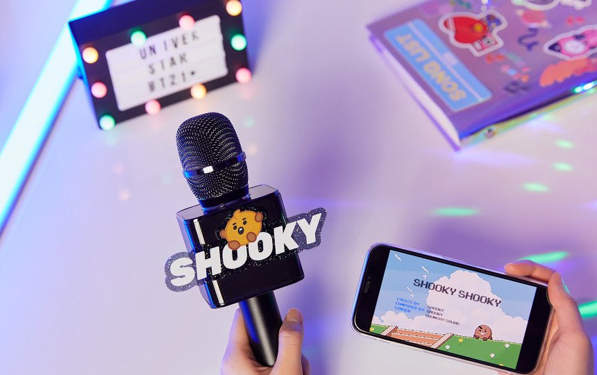 [LINE X BT21] BT21 Baby Bluetooth MIC (Free Express Shipping) - K-STAR