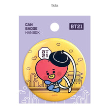 [LINE X BT21] BT21 Baby Can Badge Hanbok Ver 7ea - K-STAR