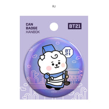 [LINE X BT21] BT21 Baby Can Badge Hanbok Ver 7ea - K-STAR