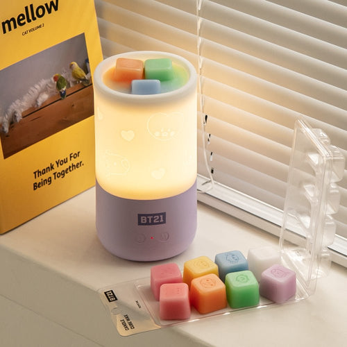 [LINE X BT21] BT21 Baby Candle Warmer Moodlight + Refill - K-STAR