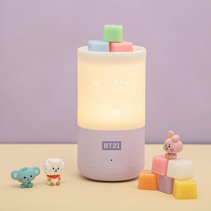 [LINE X BT21] BT21 Baby Candle Warmer Moodlight + Refill - K-STAR