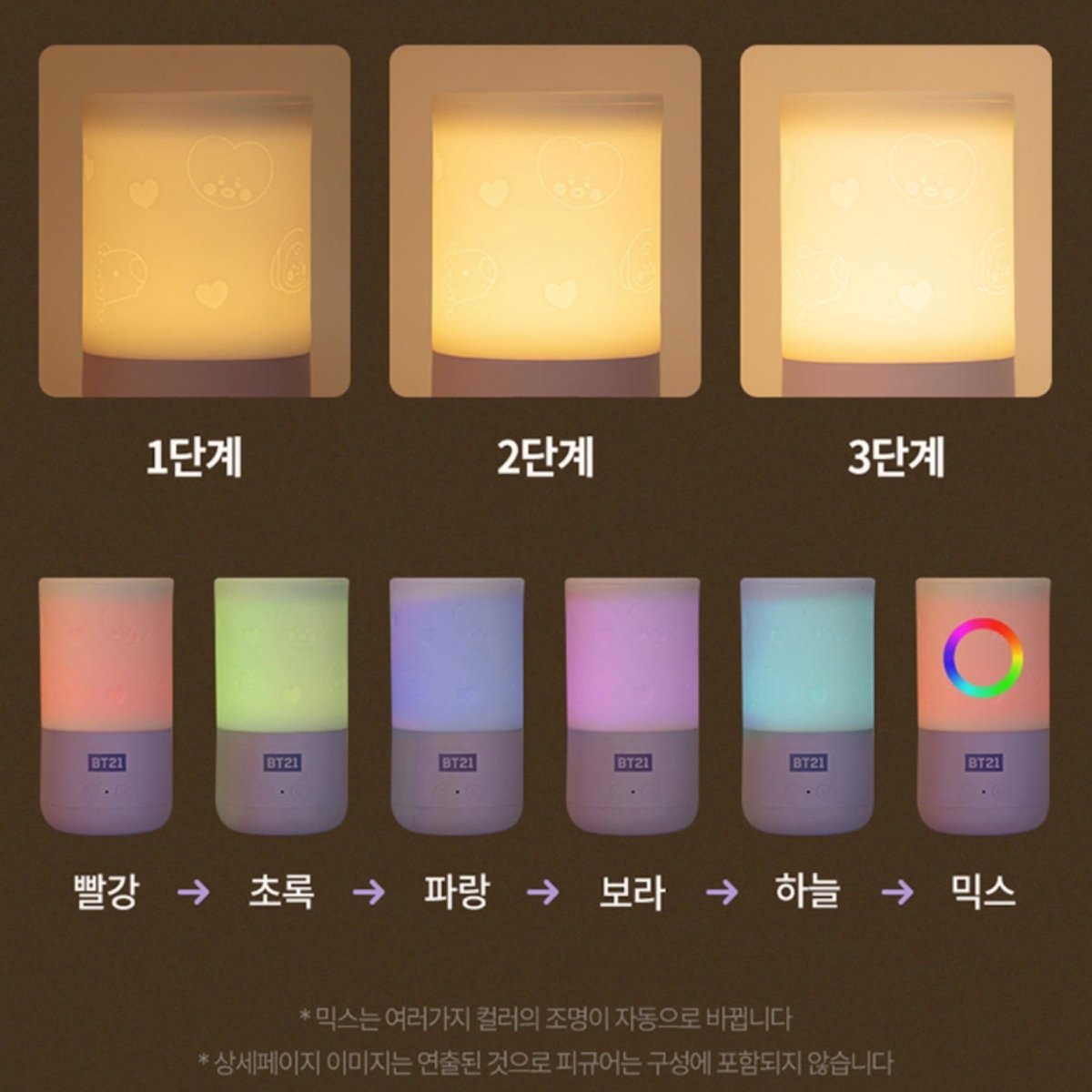 [LINE X BT21] BT21 Baby Candle Warmer Moodlight + Refill - K-STAR