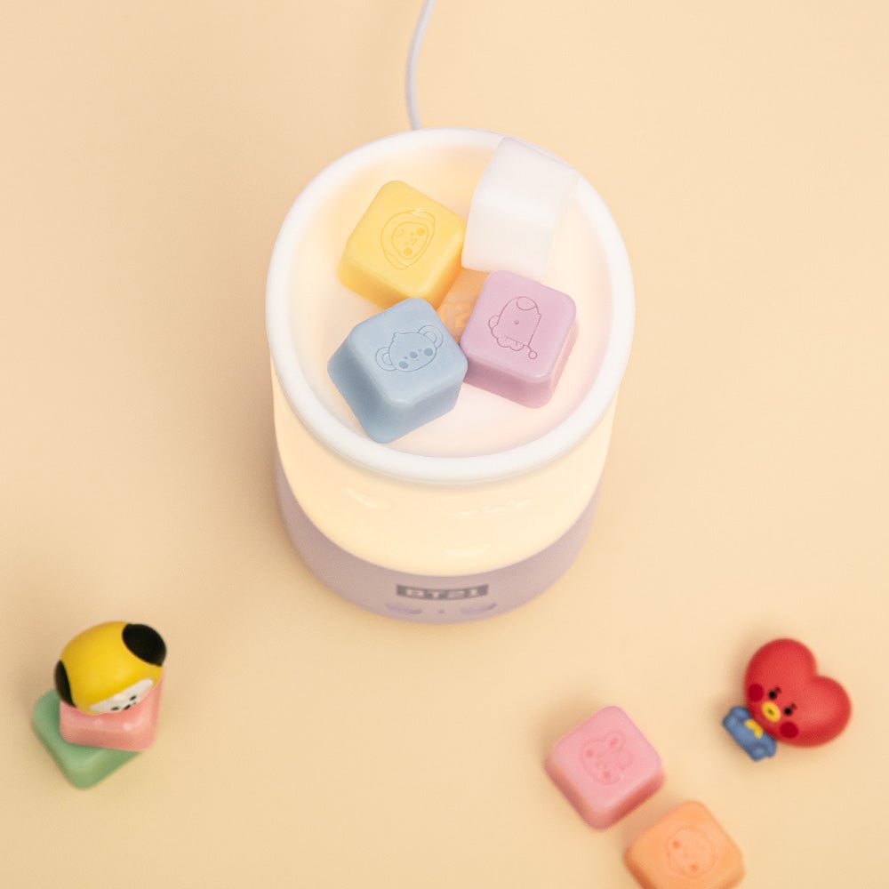 [LINE X BT21] BT21 Baby Candle Warmer Moodlight + Refill - K-STAR