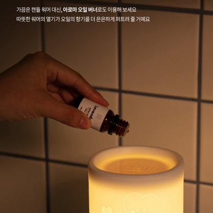 [LINE X BT21] BT21 Baby Candle Warmer Moodlight + Refill - K-STAR