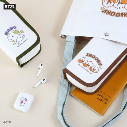 [LINE X BT21] BT21 Baby Canvas Pen Pouch - K-STAR