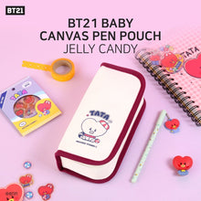 [LINE X BT21] BT21 Baby Canvas Pen Pouch - K-STAR