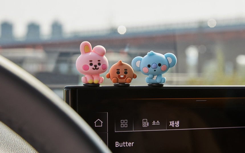 [LINE X BT21] BT21 Baby Car Figure - K-STAR