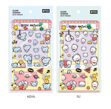 [LINE X BT21] BT21 Baby Clear Sticker Minini Version 7SET - K-STAR
