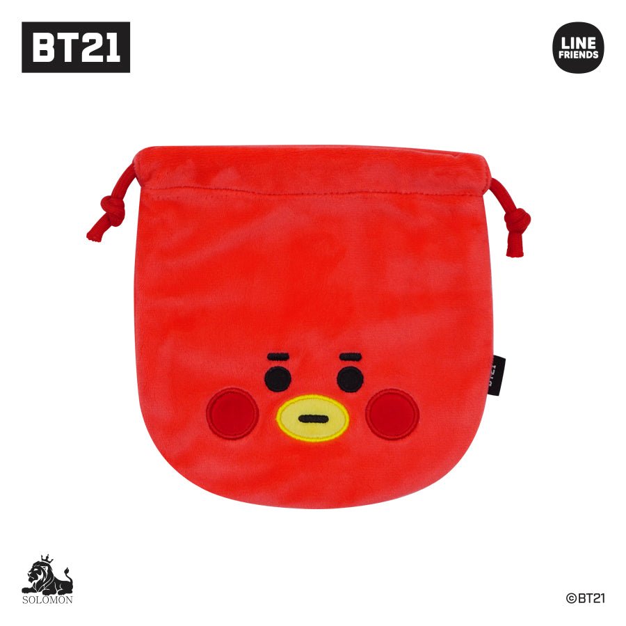 [LINE X BT21] BT21 Baby Face Hand Pouch - K-STAR