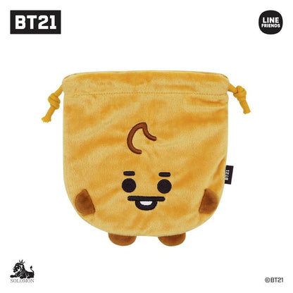 [LINE X BT21] BT21 Baby Face Hand Pouch - K-STAR