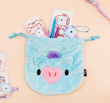 [LINE X BT21] BT21 Baby Face Hand Pouch - K-STAR