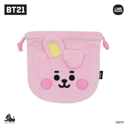 [LINE X BT21] BT21 Baby Face Hand Pouch - K-STAR
