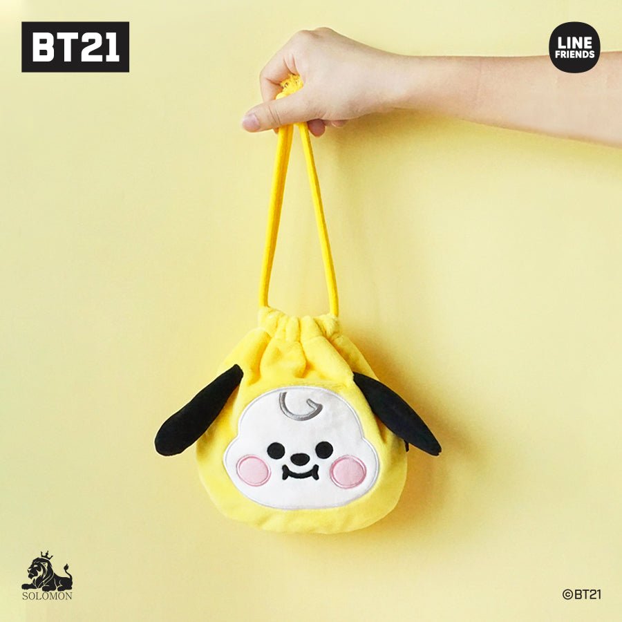 [LINE X BT21] BT21 Baby Face Hand Pouch - K-STAR