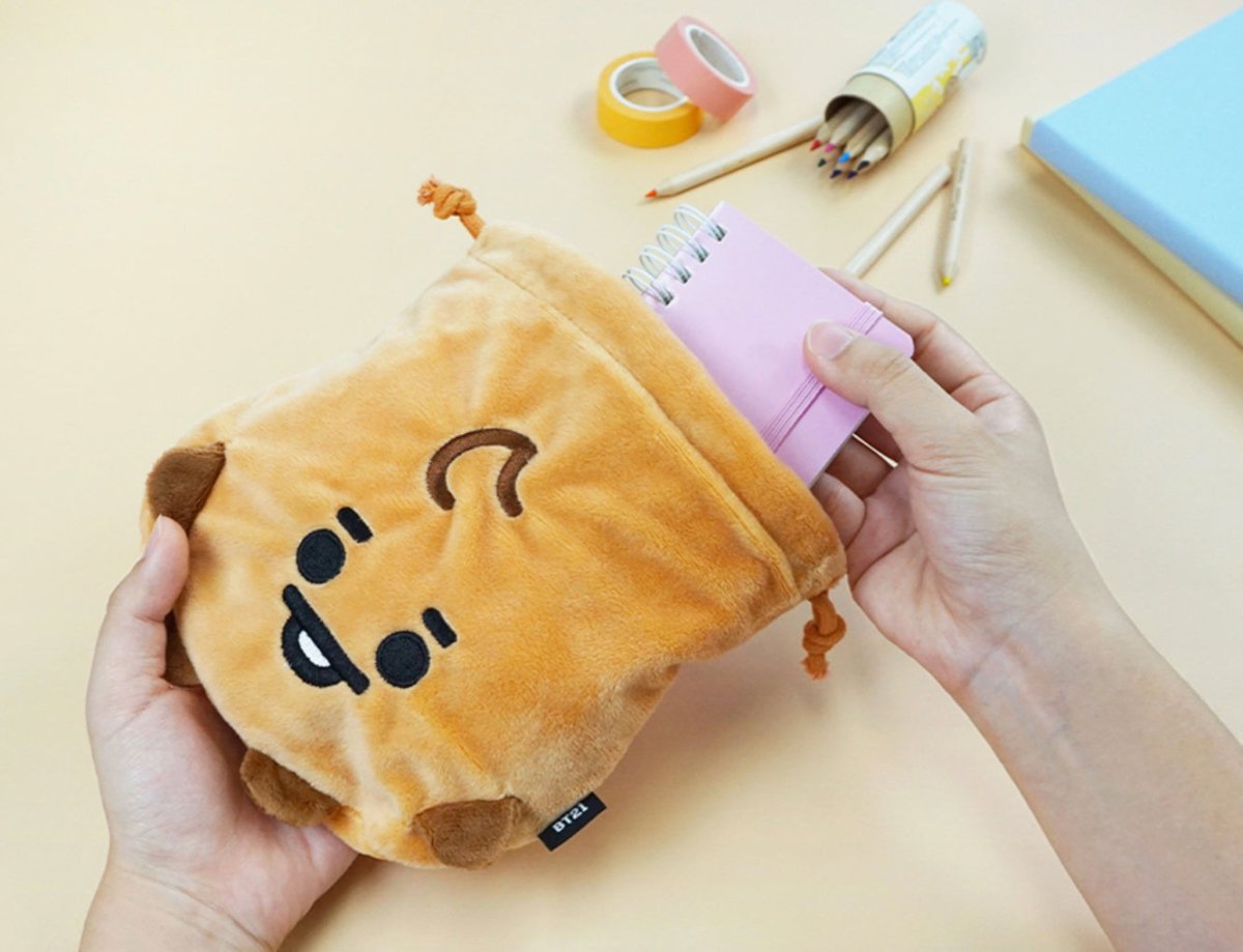 [LINE X BT21] BT21 Baby Face Hand Pouch - K-STAR