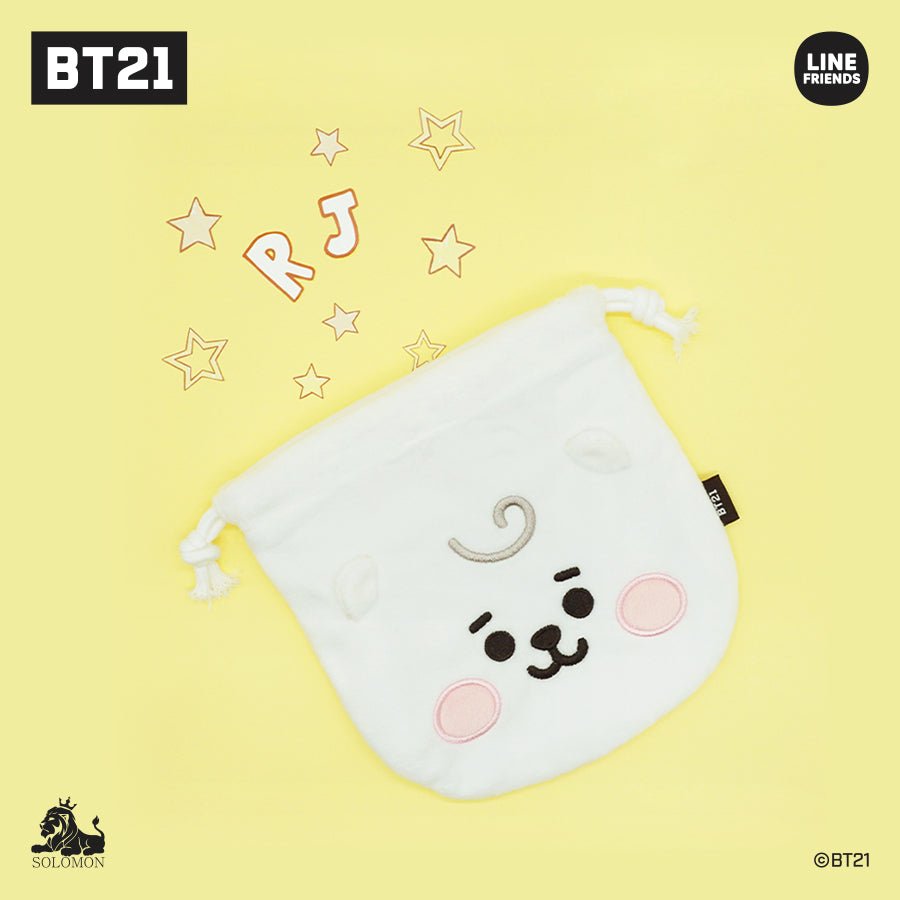 [LINE X BT21] BT21 Baby Face Hand Pouch - K-STAR
