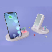 [LINE X BT21] BT21 Baby Fast Wireless Stand Charger + Mirror - K-STAR