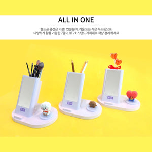 [LINE X BT21] BT21 Baby Fast Wireless Stand Charger + Mirror - K-STAR