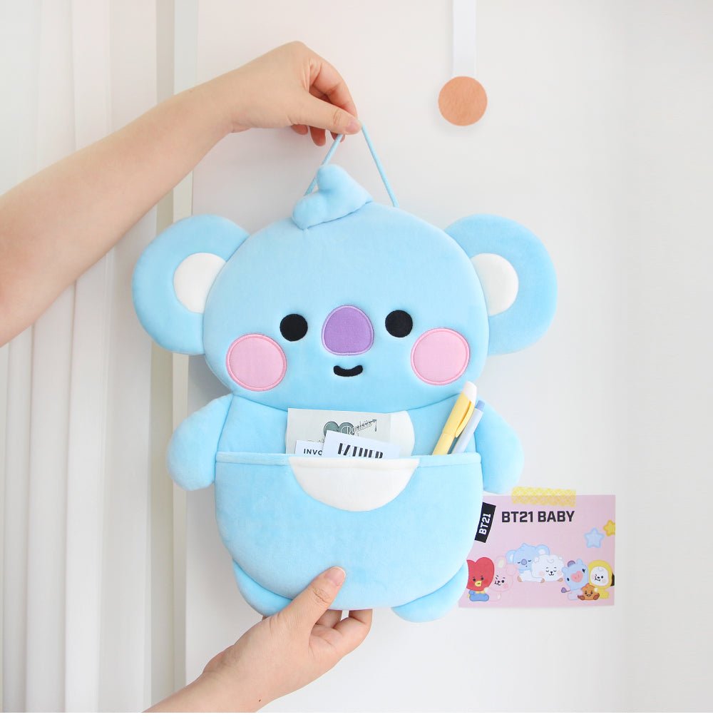 [LINE X BT21] BT21 Baby Hanging Pocket Organizer - K-STAR