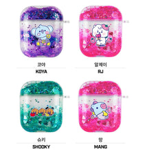 [LINE X BT21] BT21 Baby Jelly Candy Bling Aqua AirPods Case - K-STAR