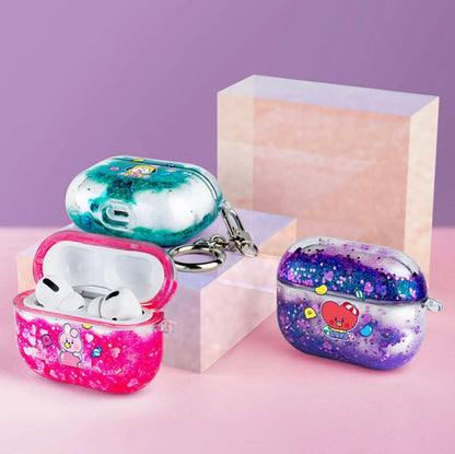 [LINE X BT21] BT21 Baby Jelly Candy Bling Aqua AirPods PRO Case - K-STAR