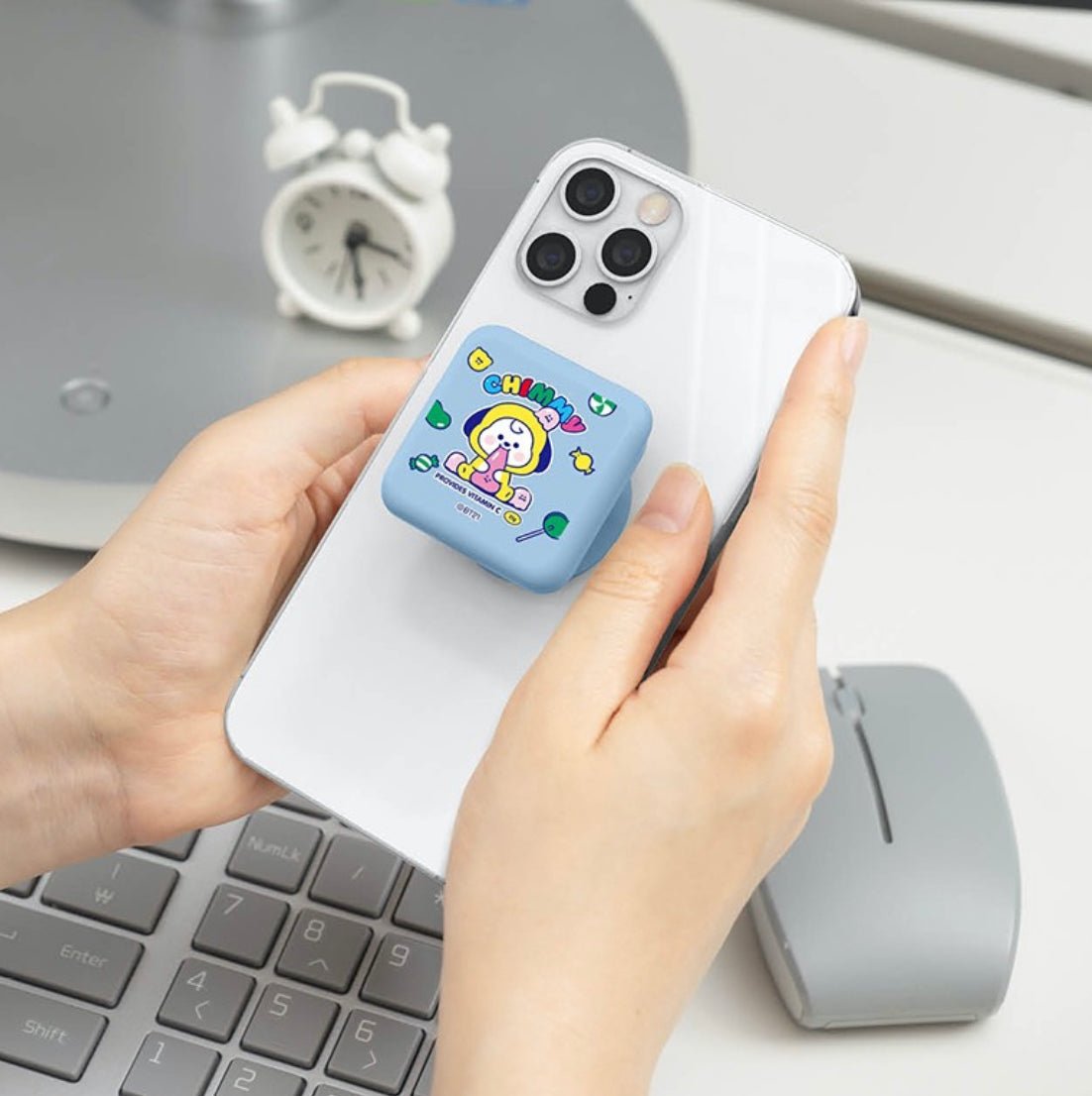 [LINE X BT21] BT21 Baby Jelly Candy Mirror Tok - K-STAR