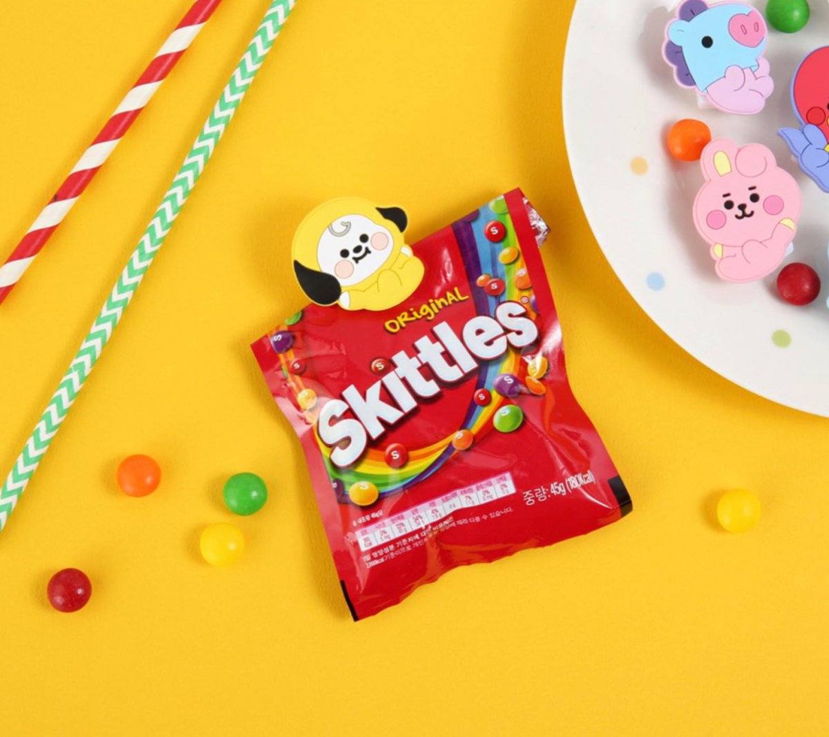 [LINE X BT21] BT21 Baby Magnetic Clip Set - K-STAR