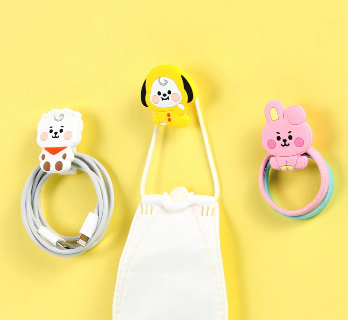 [LINE X BT21] BT21 Baby Magnetic Clip Set - K-STAR
