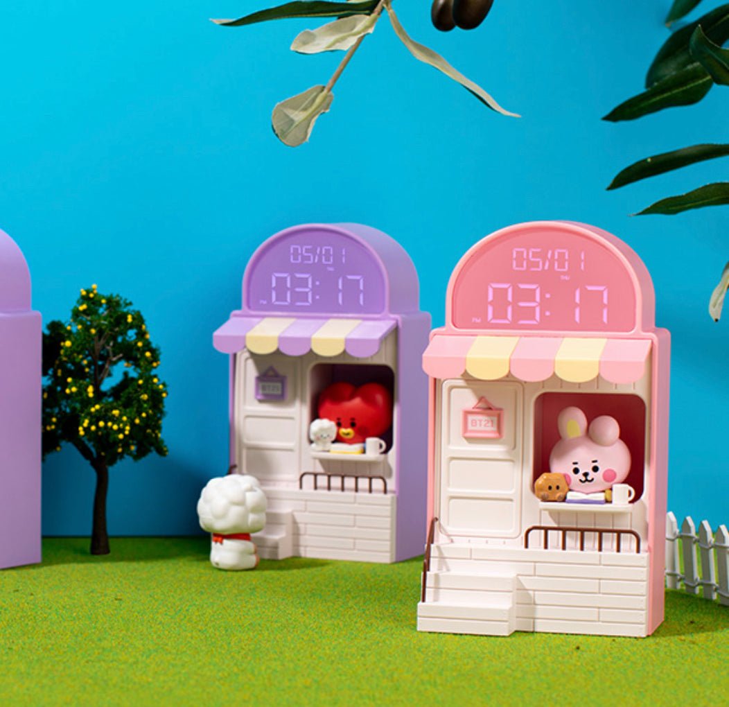 [LINE X BT21] BT21 Baby My Little Buddy Cafe Clock - K-STAR
