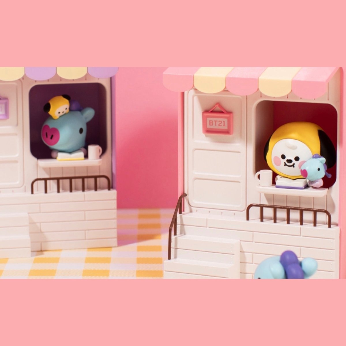 [LINE X BT21] BT21 Baby My Little Buddy Cafe Clock - K-STAR