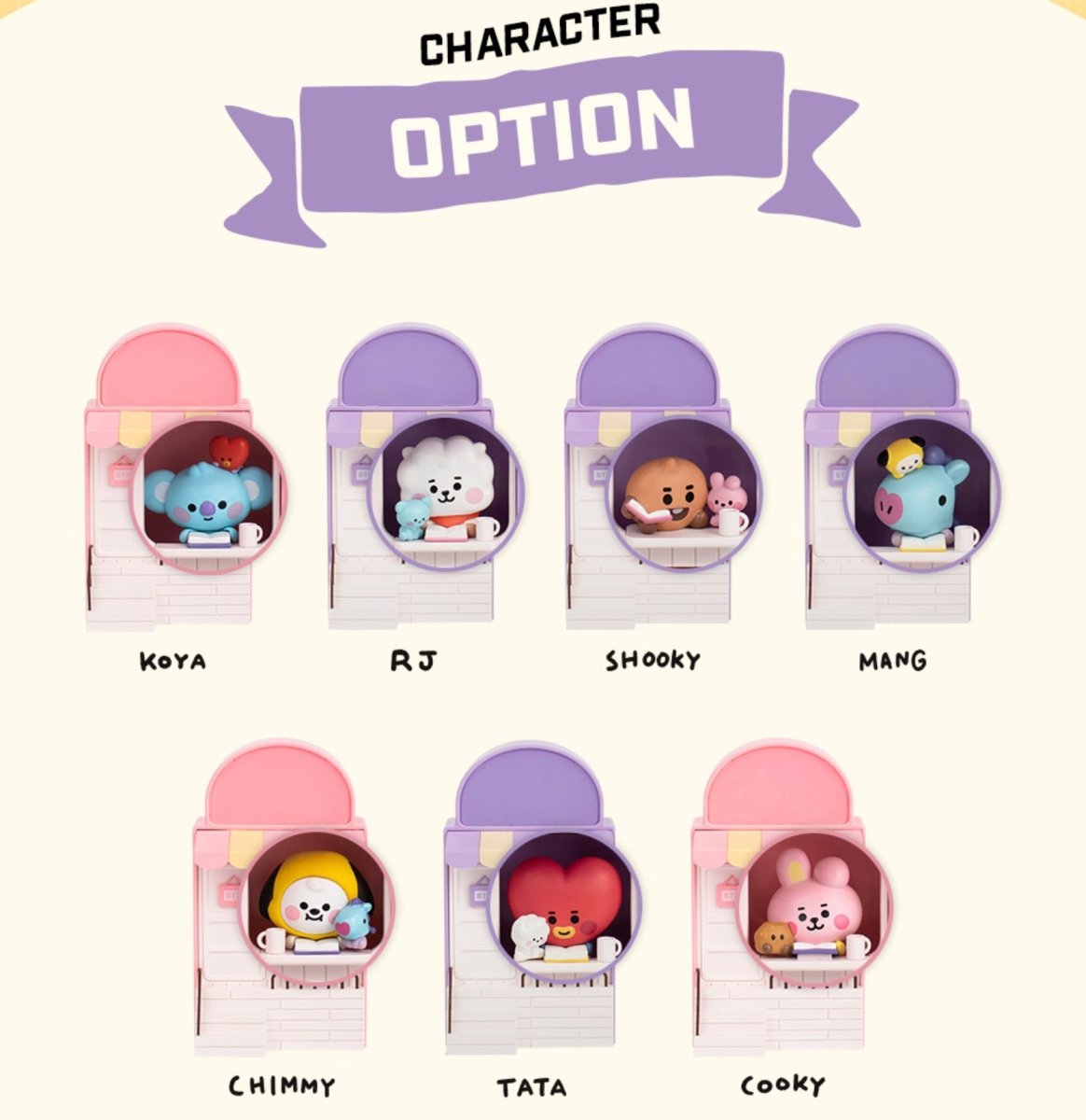 [LINE X BT21] BT21 Baby My Little Buddy Cafe Clock - K-STAR