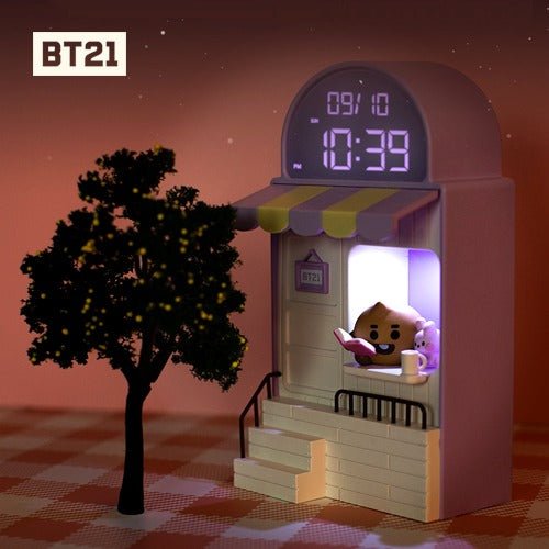 [LINE X BT21] BT21 Baby My Little Buddy Cafe Clock - K-STAR