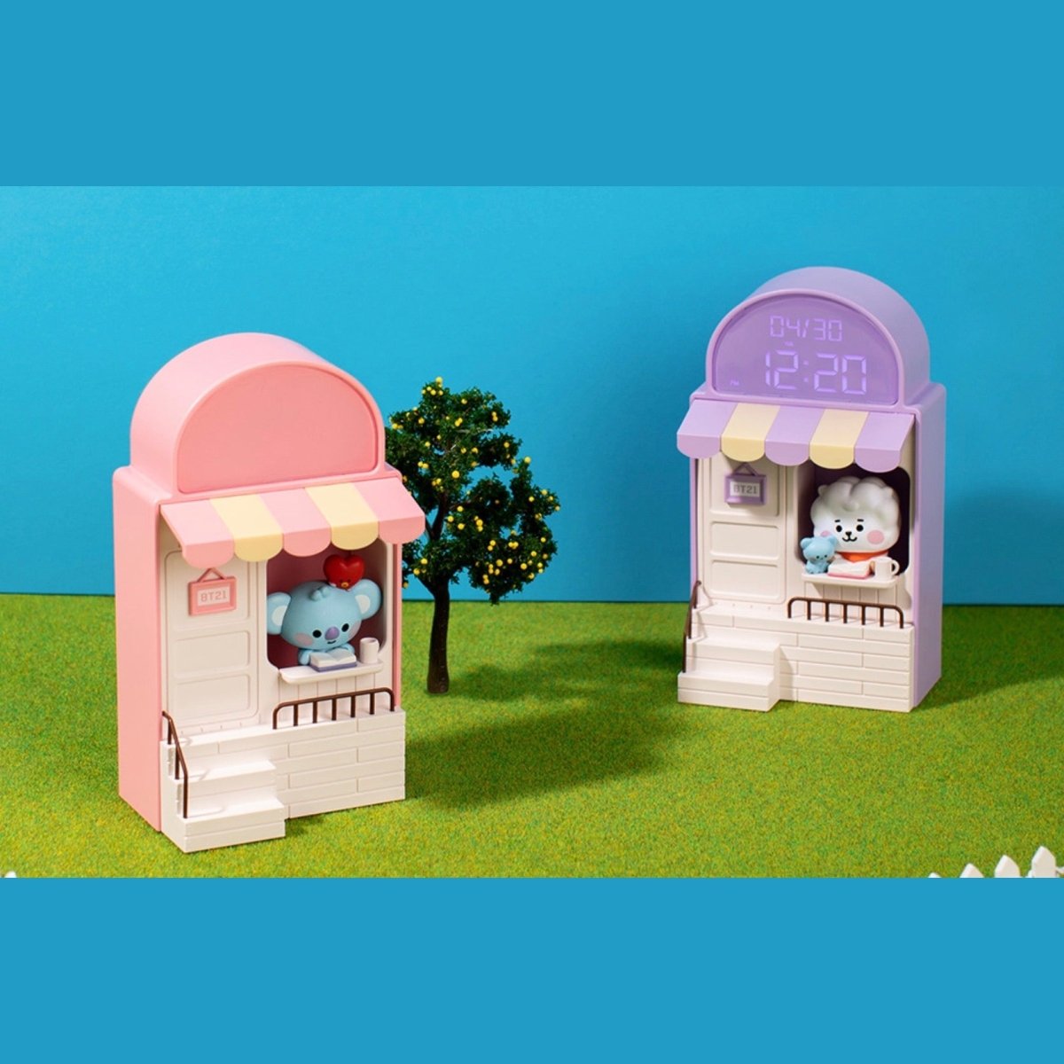 [LINE X BT21] BT21 Baby My Little Buddy Cafe Clock - K-STAR