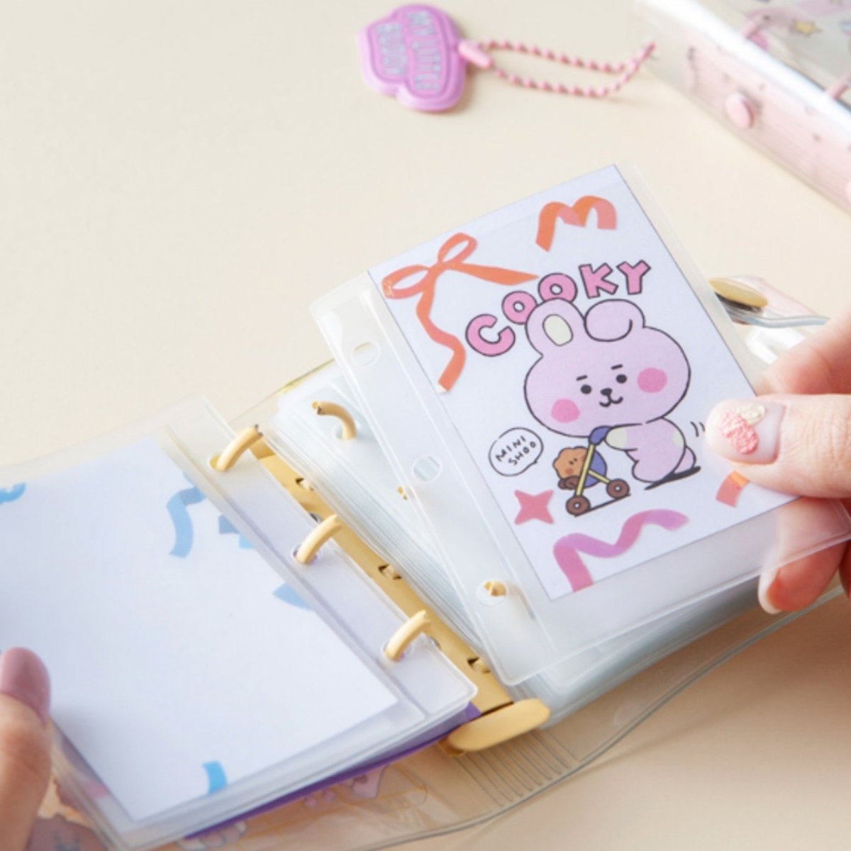 [LINE X BT21] BT21 Baby My Little Buddy Diary and Photocard Binder - K-STAR