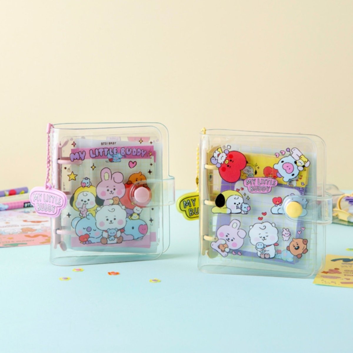 [LINE X BT21] BT21 Baby My Little Buddy Diary and Photocard Binder - K-STAR