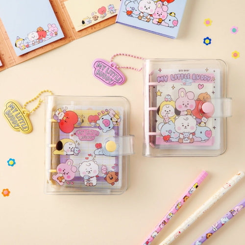 [LINE X BT21] BT21 Baby My Little Buddy Diary and Photocard Binder - K-STAR