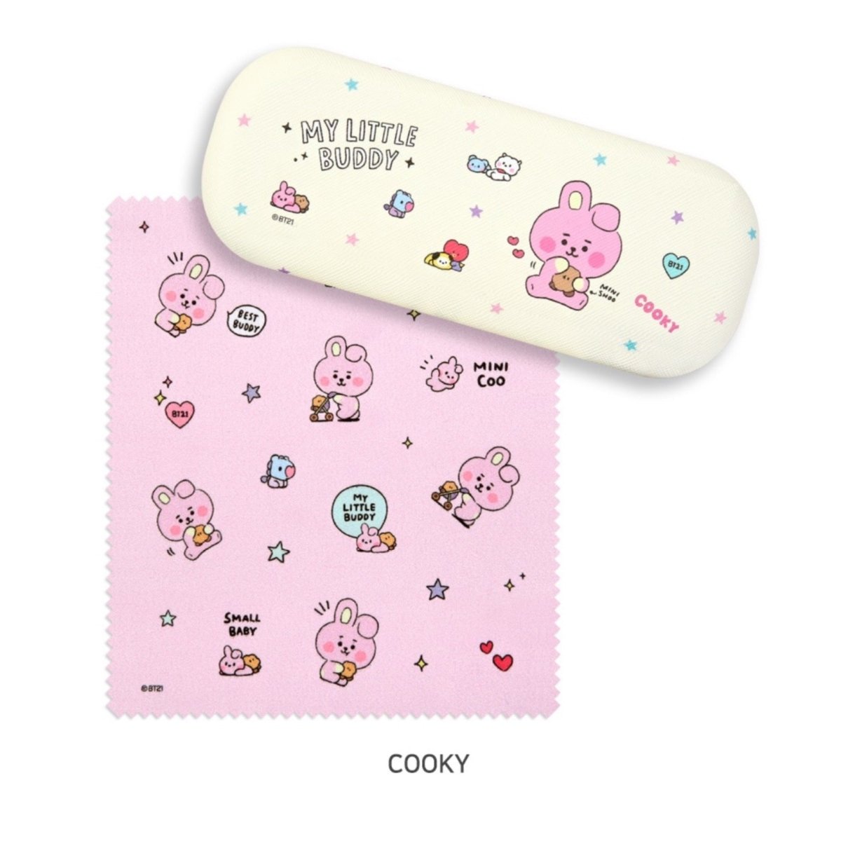 LINE X BT21] BT21 Baby My Little Buddy Glasses Case Set – K-STAR