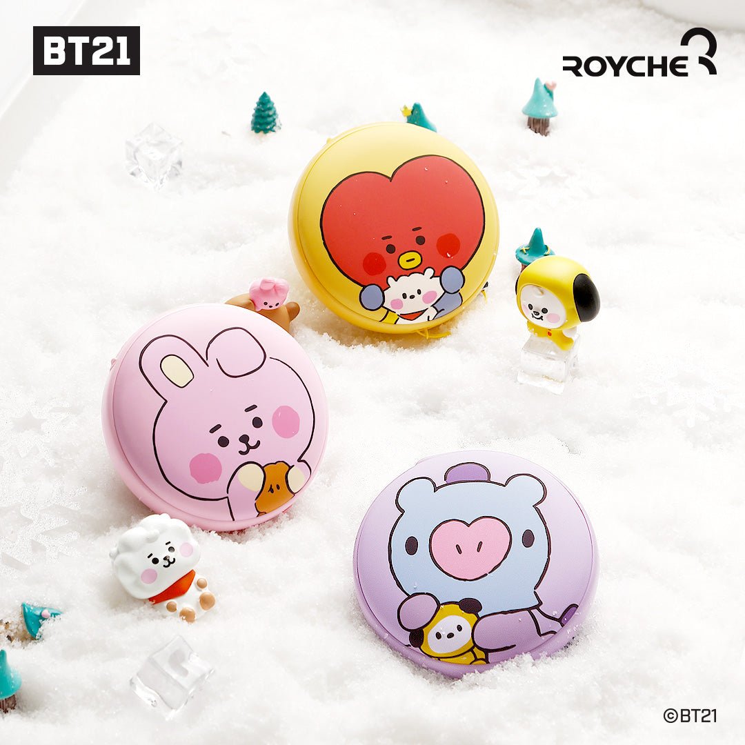 [LINE X BT21] BT21 Baby My Little Buddy Hand Warmer + Power Bank 4300mAh - K-STAR